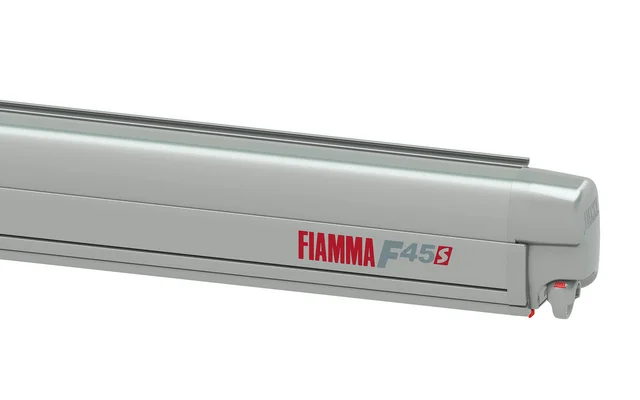Fiamma F45s Wandmarkise 260 cm für VW T5 / T6 / Multivan / Transporter (Titanium / Royal Grey)