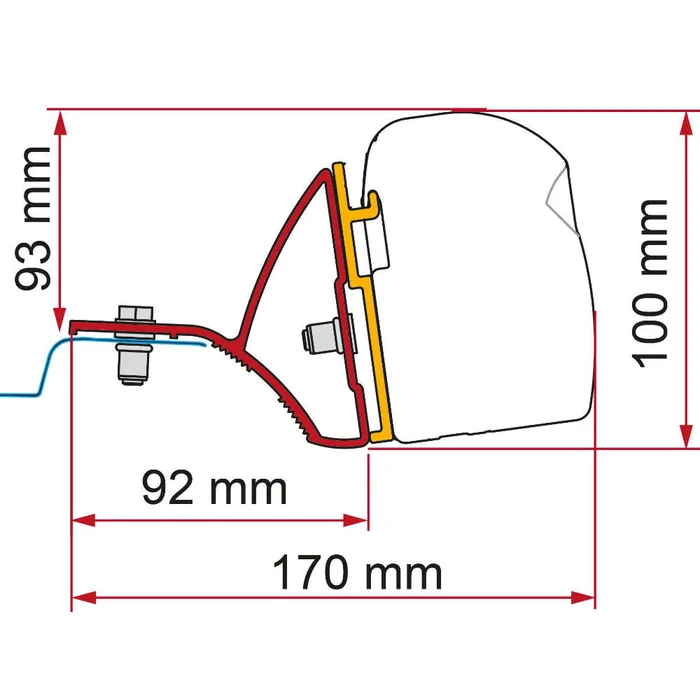 Fiamma Kit für F43 – Renault Trafic