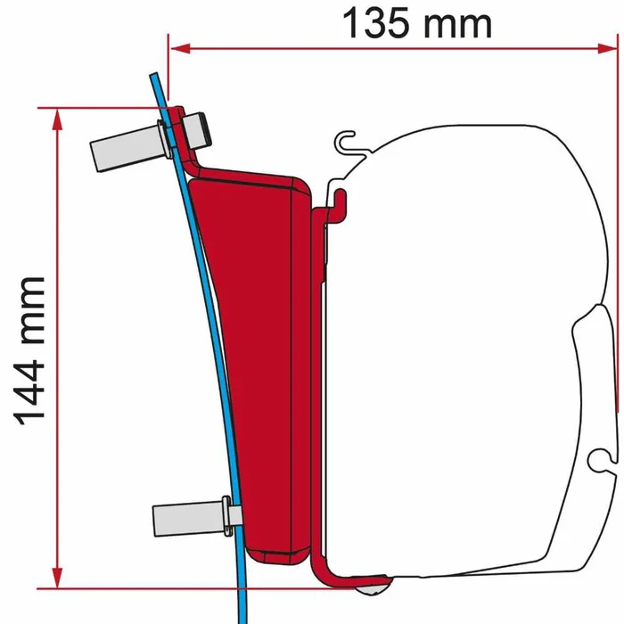 Fiamma Kit für F45 – Ford Transit L3 H3