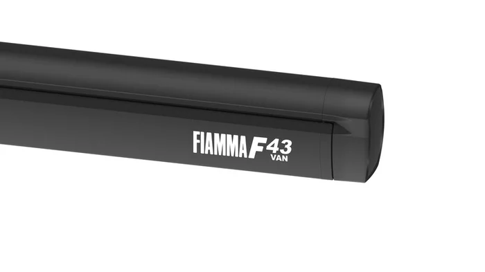 Fiamma Markise F43 Van – Wandmarkise 3,0m, Royal Grey,Gehäuse.DeepBlack
