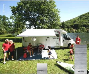 Fiamma Markise F45S 4,25m royal grey, Gehäuse Titanium