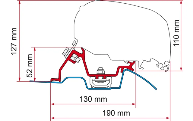 Fiamma Montage Kits für F65