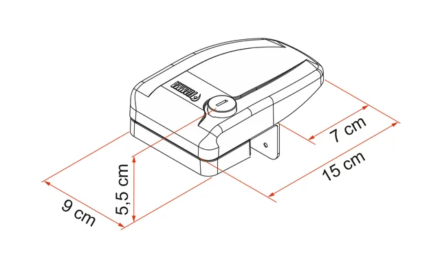 Fiamma Safe Door Frame Sicherheitsblock für Aussenschlösser