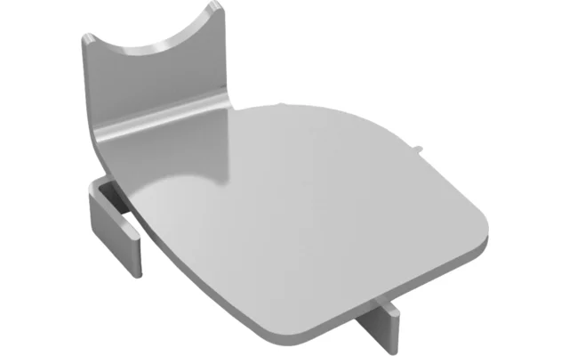 Fiamma Verschluss rechts für Markise F45Ti L – Farbe Titanium Fiamma Ersatzteilnummer 98655-439