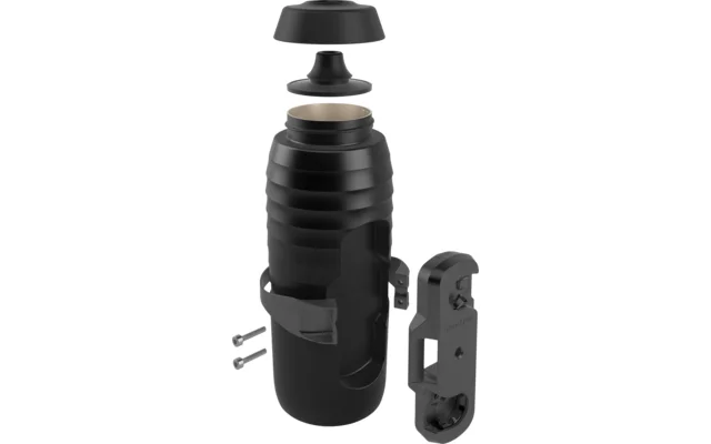 Fidlock Twist x Keego Trinkflasche aus elastischem Titan mit magnet mechanischem Flaschenhaltersystem 600 ml