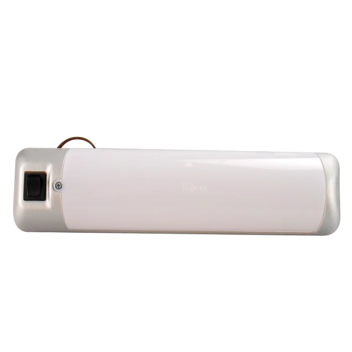 Frilight LED Aufbauleuchte Soft – matt silber, 24,8 x 6,4 x 3,5 cm