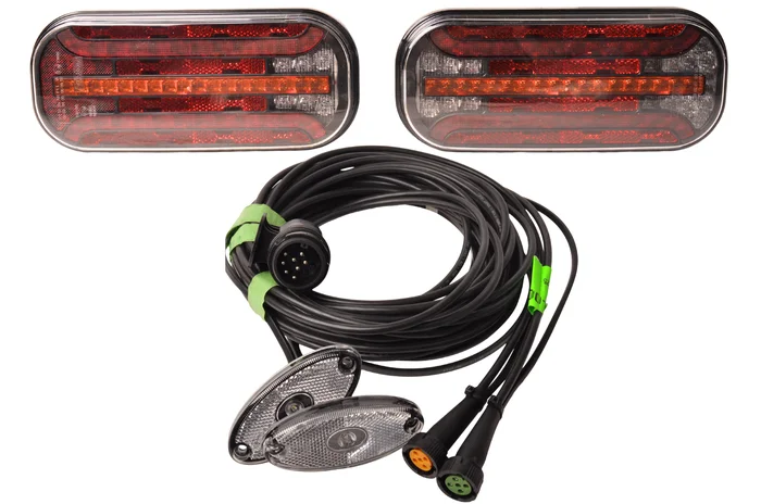 Fristom FT-230 LED Rückleuchten Set – 13P – inkl. Markierung