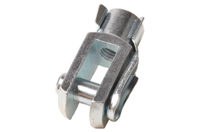 Gabelkopf mit Sicherungsbügel M8 x 16