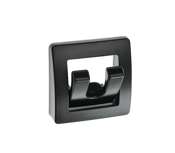 Garderobenhaken / Wandhaken Schwarz matt – Lose