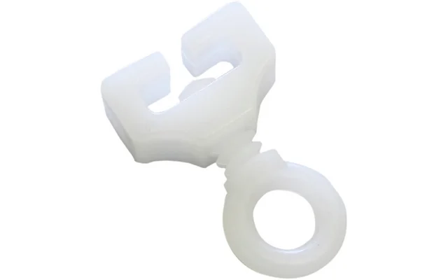 GARDINIA T-Feststeller Zubehör Vorhangschiene weiß 6 Stück