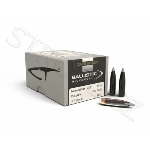 Geschosse Nosler Ballistic Silvertip 7mm, dia .284, 150grs