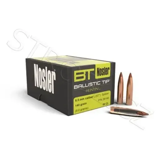 Geschosse Nosler Ballistic Tip Hunting 6,5mm, dia .264, 140grs
