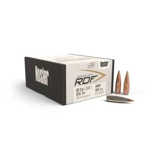 Geschosse Nosler RDF .30 cal, dia .308, 168grs