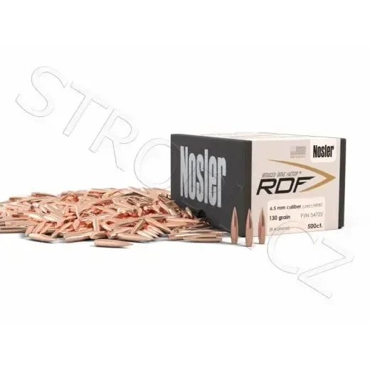 Geschosse Nosler RDF 6,5mm, dia .264, 130grs – MAXIpack 500ks Großhandel keine Steuern