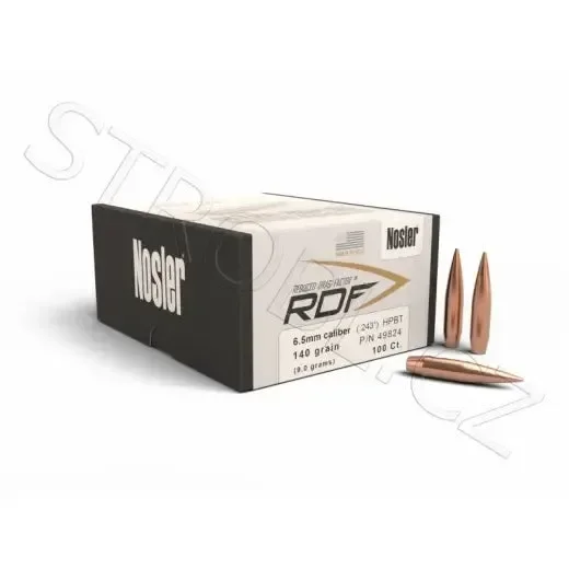 Geschosse Nosler RDF 6,5mm, dia .264, 140grs
