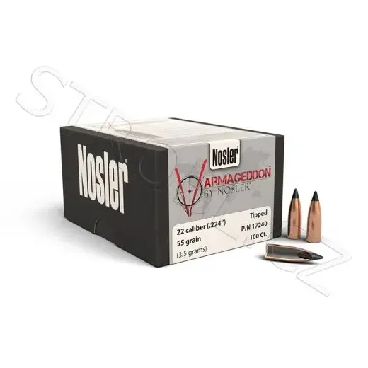 Geschosse Nosler Varmageddon .22 cal, dia .224, 55grs