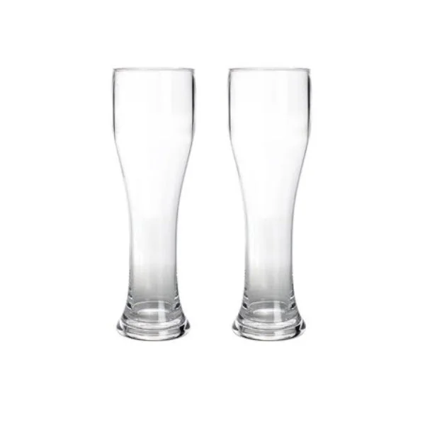 Gimex Weizenbierglas klar (2er Set)