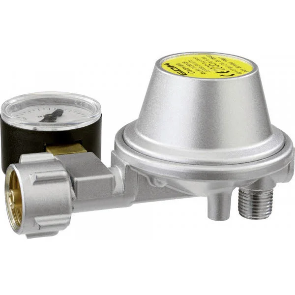 GOK Niederdruckregler 30mbar Typ EN61 0,8 kg/h, mit Manometer