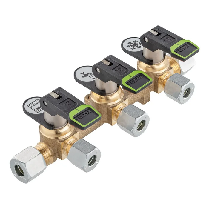 GOK Verteilerblock KSV-AB lang 3 Abgänge, 10 mm