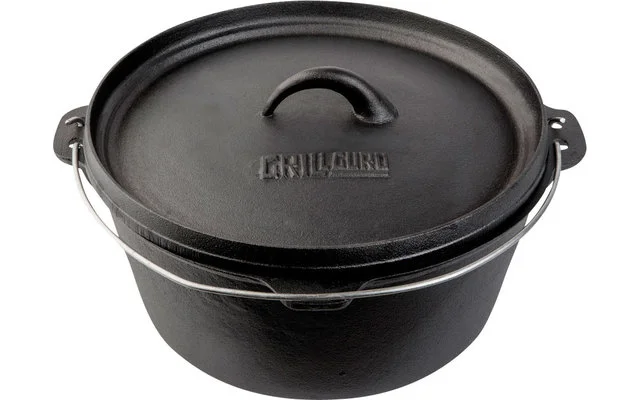 Grill Guru Large Dutch Oven Gusseisen 3 Liter