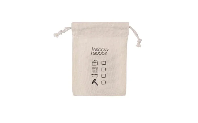 GroovyGoods Zuziehbeutel für feste Reiniger 14 x 10 cm