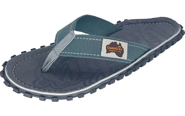 Gumbies Original Cool Grey Herren Zehenstegsandale