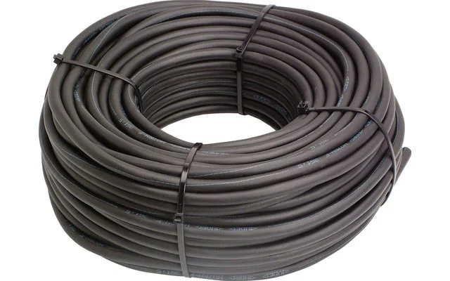 Gummischlauchleitung Schwarz 5 m