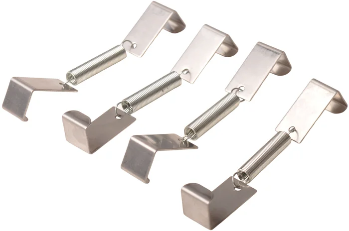 HA-CLIP Klemmset mit Federn – geeignet für die Montage des grünen Nummernschildes