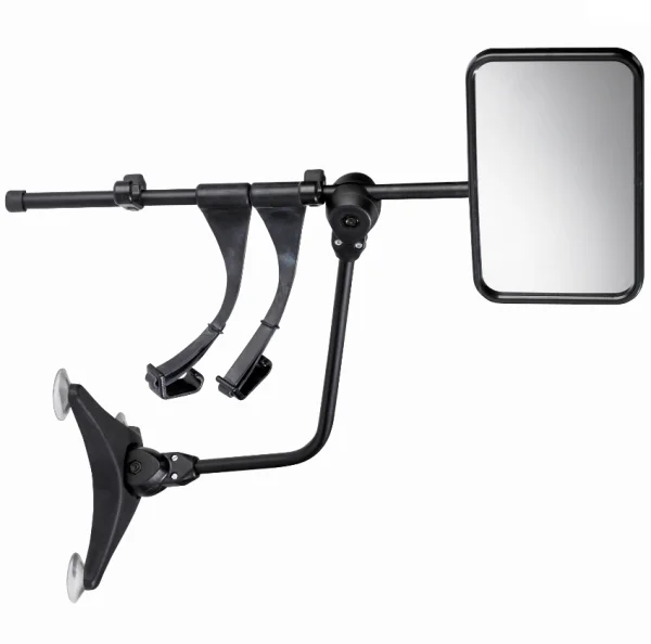 Hagus Huckepack 4, Caravanspiegel mit Befestigung