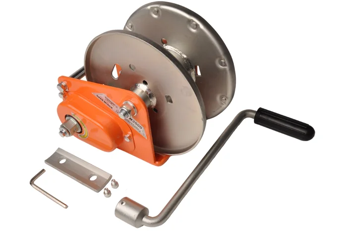 Handwinde gebremst 1588 kg Übersetzung 18,4:1