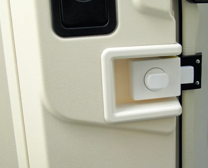 HEOSAFE Adapter für Zusatzschloss 120118, weiß