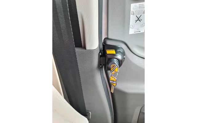 HEOSystem VAN Paket 1 Paar Diebstahlschutzschlösser und 2 Stück Zusatzschlösser