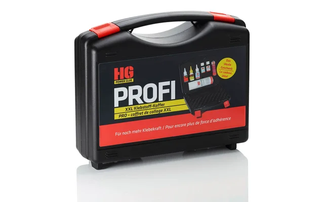 HG Power Glue Klebstoffkoffer XXL 7 teilig
