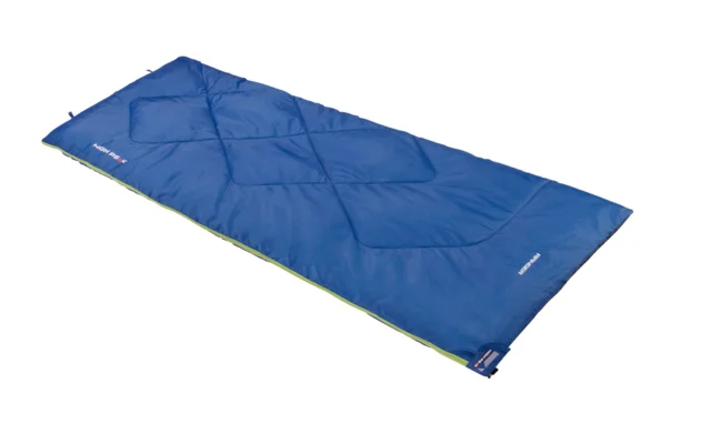 High Peak Ranger Deckenschlafsack 75 x 180 cm blau/dunkelblau