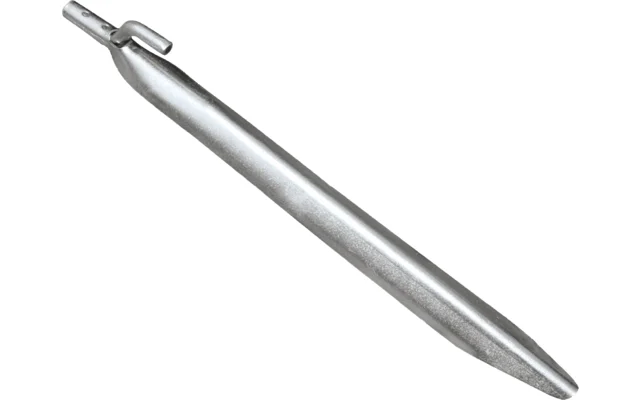 High Peak Stahl Hering mit Haken 6er Pack 24 x 2 cm silber