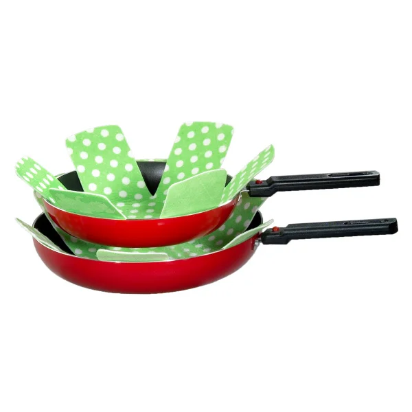 i+v Topf- und Pfannenschutz 3er-Set, grün