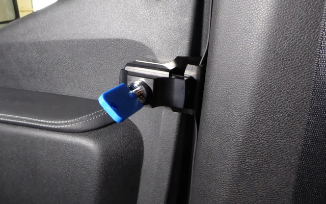 IMC Creations Schloss mit 4 Vordertürschlössern für Mercedes Sprinter Transporter + Seitentür- und Hintertüren, Widerstand 1 Tonne