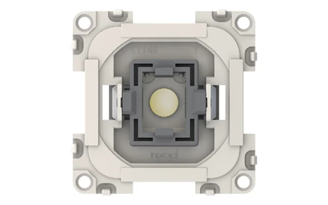 Inprojal System 10.000 Ausschalter mit LED Kontrolllampe Einbautiefe 26 mm