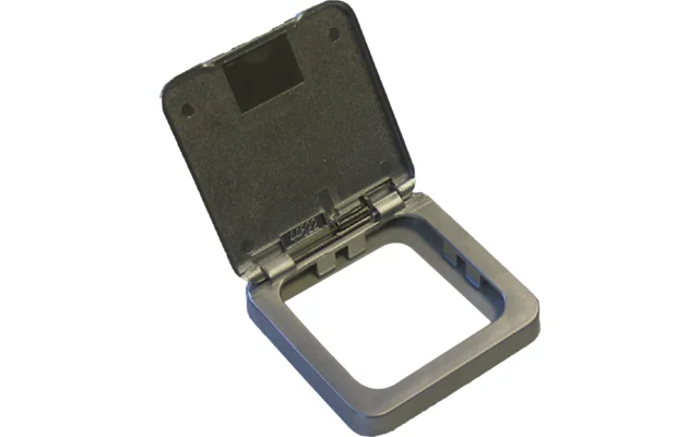 Inprojal System 30.000 Rahmen einfach mit Klappdeckel 60 x 60 mm