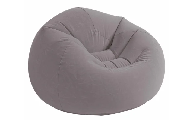 Intex BeanlessBag aufblasbarer Sessel 114 x 114 x 71 cm grau