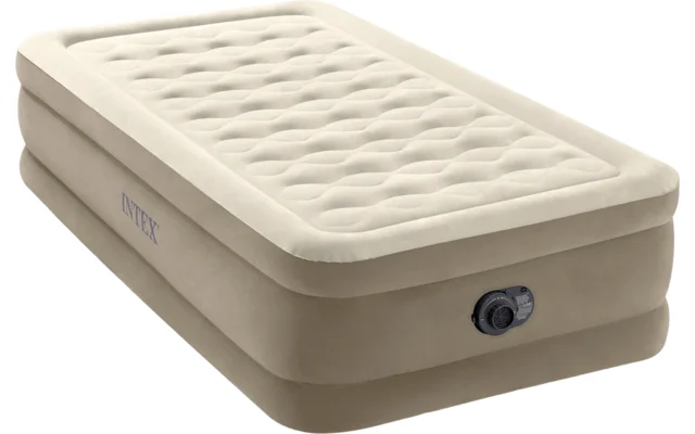 Intex DuraBeam UltraPlush Twin Luftbett mit 220V Pumpe 99 x 191 x 46 cm