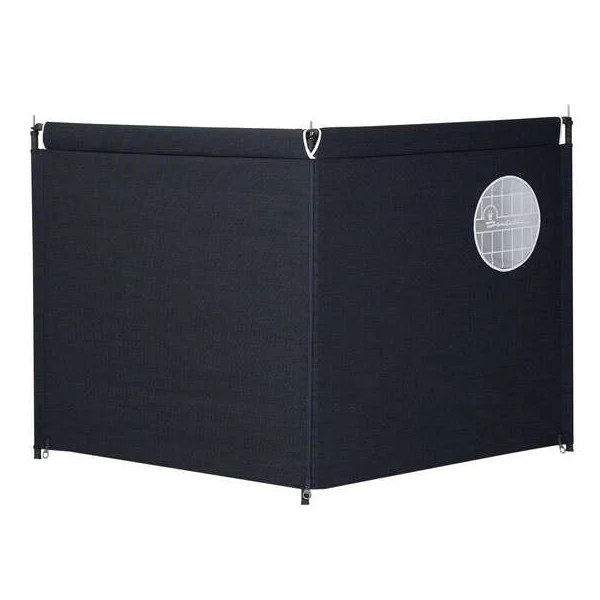 Isabella Windschutz grau 2 teilig