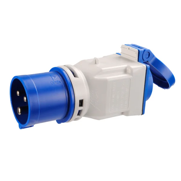 Jäger Direkt Caravan Adapter CEE-Stecker / Schukosteckdose