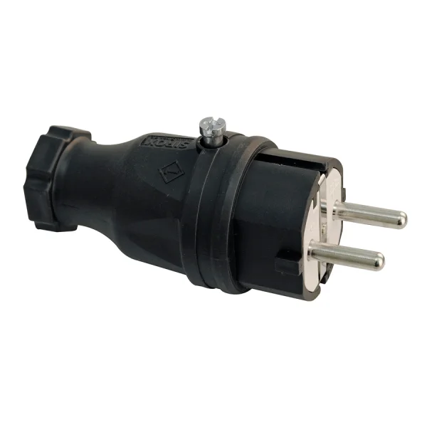 Jäger Direkt Schuko-Gummistecker 230 V