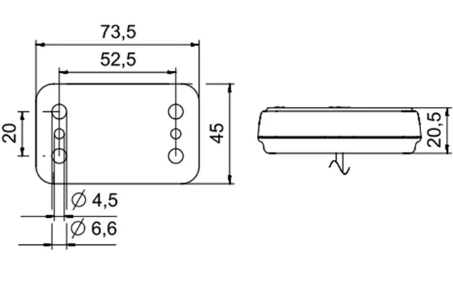 Jokon PLR 230 Begrenzungsleuchte Fahrzeuge 12 V