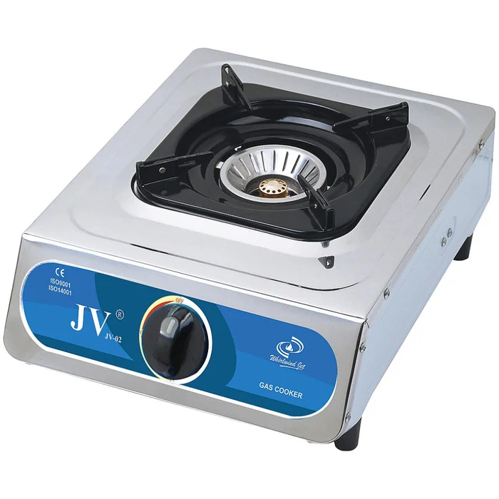 JV Edelstahlkocher Turbo, 1 flammig