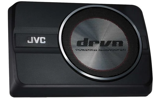 JVC CW-DRA8 RMS Leistung 150W Frequenzbereich 35 – 150Hz Fernbedienung – Lautstärke, Frequenz, Phase
