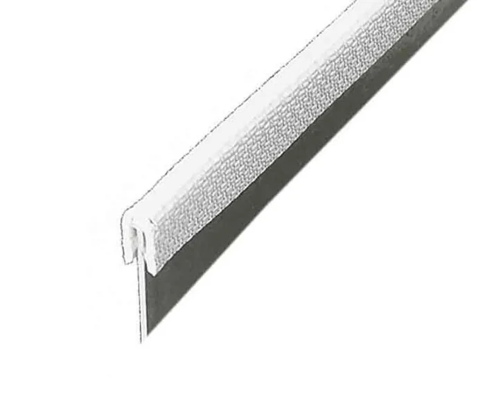 Kantenschutzprofil – Klemmbereich klein – Hellgrau – 5 m