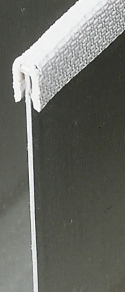 Kantenschutzprofil – Klemmbereich klein – Schwarz – 10 m