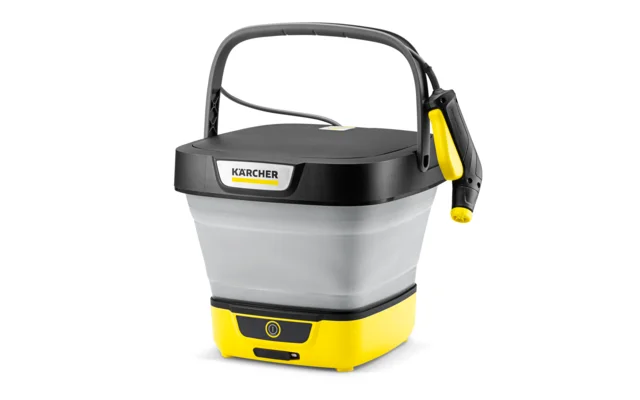 Kärcher Niederdruckreiniger OC 3 Foldable mit faltbarem Wassertank / Lithium-Ionen-Akku / Ladegerät